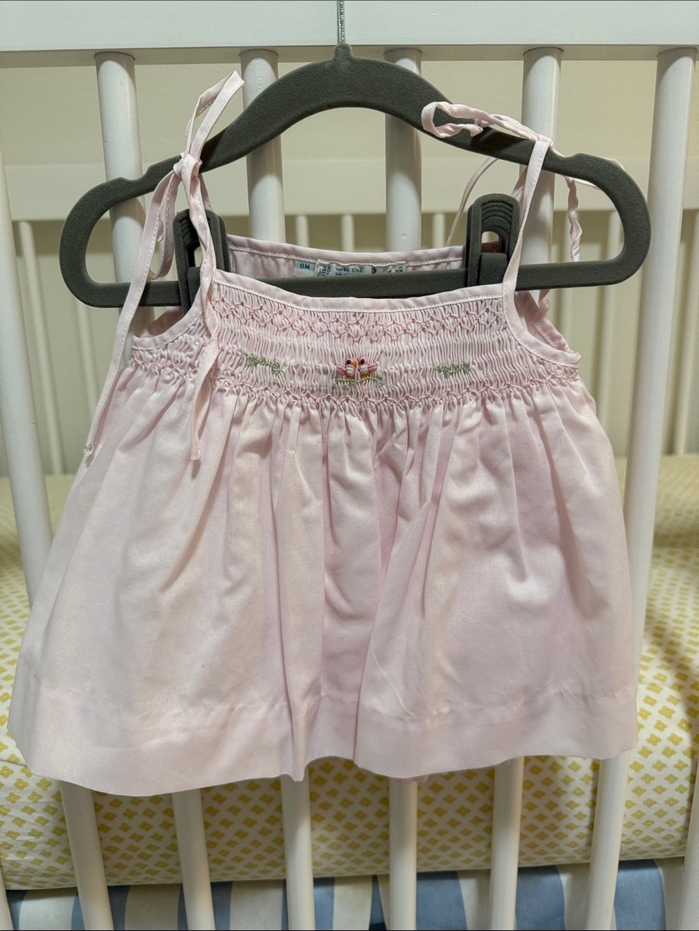 Feltman Bros Pink Smocked Diaper Set